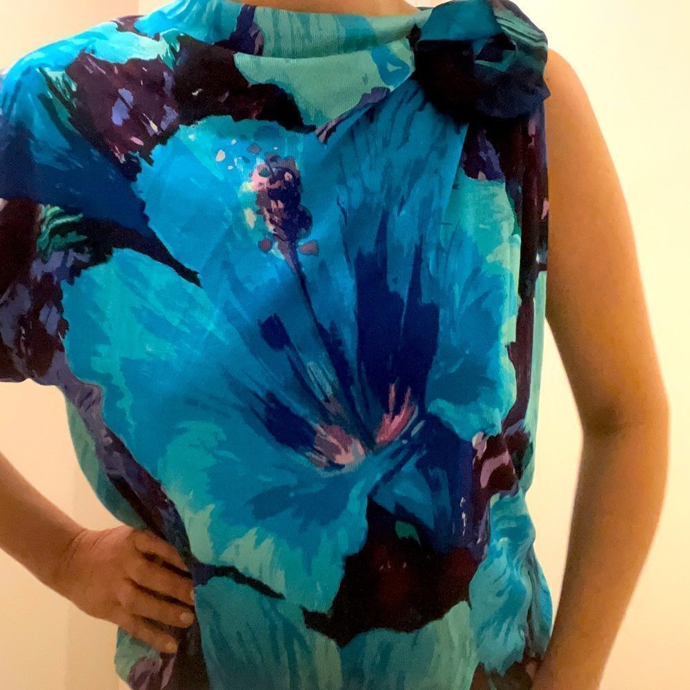 Blumarine blouse asymmetric size 40 Made in Italy - Picture 4 of 7